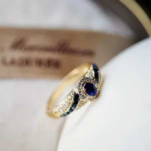 Bague Tendance En Plaqué Or 18 Carats