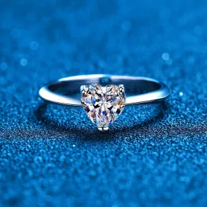 Bague Argent Sterling, Moissanite