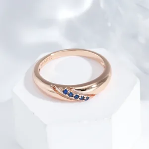 Bague En Or Rose 585rg