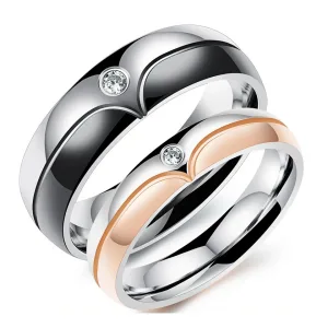 Bague Acier Inoxydable Unisexe