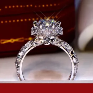Bague Argent S925 Avec diamant