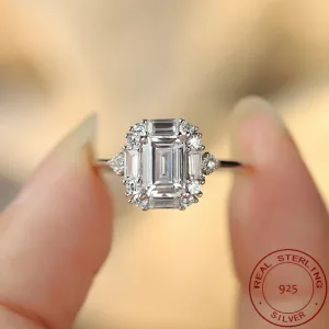 Bague Argent S925, Zircone Cubique