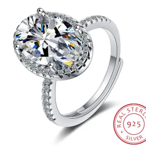 Bague Argent S925, Diamant 5K