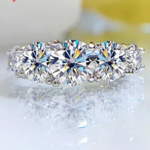 Bague Argent S925 Plaquée 18 Carats Femme