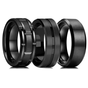 Bague En Acier Inoxydable Pour Homme