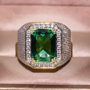 Bague En Or Jaune 14 Carats Pour Homme