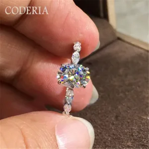 Bague En Argent Sterling 925 Plaqué Or 18k