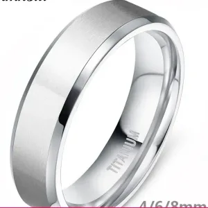 Bague En Titane Pour Homme Et Femme