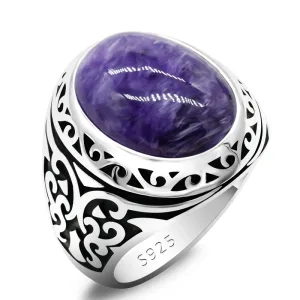 Bague En Argent S925 Pour Homme -4