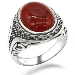 Bague En Argent Sterling 925 Pour Hommefemme