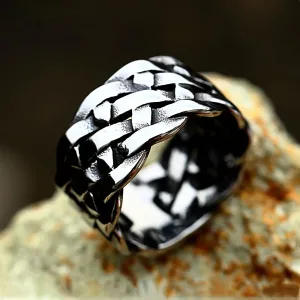 Bague Rétro Avec Nœud Celtique Pour Hommefemme