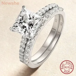 Ensemble De 2 Bagues En Argent S925 Pour Femme