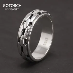 Bague En Argent S925 Pour Homme -5